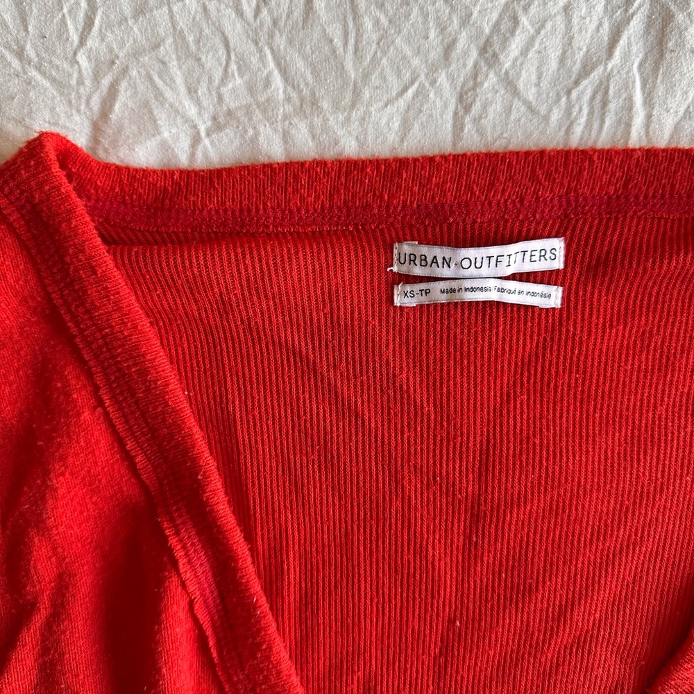 Urban Outfitters Red Top